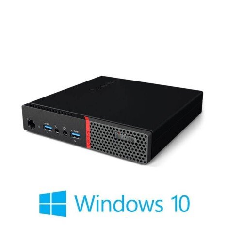 Mini PC Lenovo ThinkCentre M700, Quad Core i5-6400T, 250GB SSD, Win 10 Home